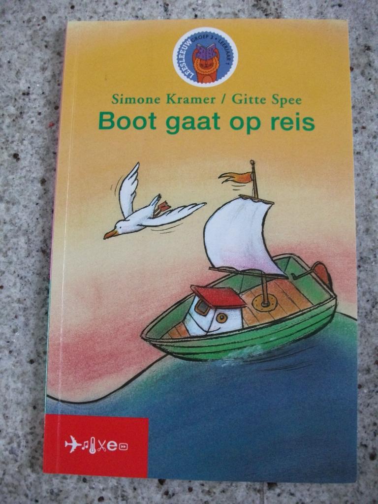Titel: Boot gaat op reis (leesleeuw groep 3), Boeken, Ophalen of Verzenden, Gelezen, Fictie algemeen
