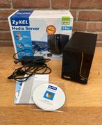 Zyxel NSA320 2-Bay Power Media Server NAS, Computers en Software, NAS, Ophalen of Verzenden, Gebruikt