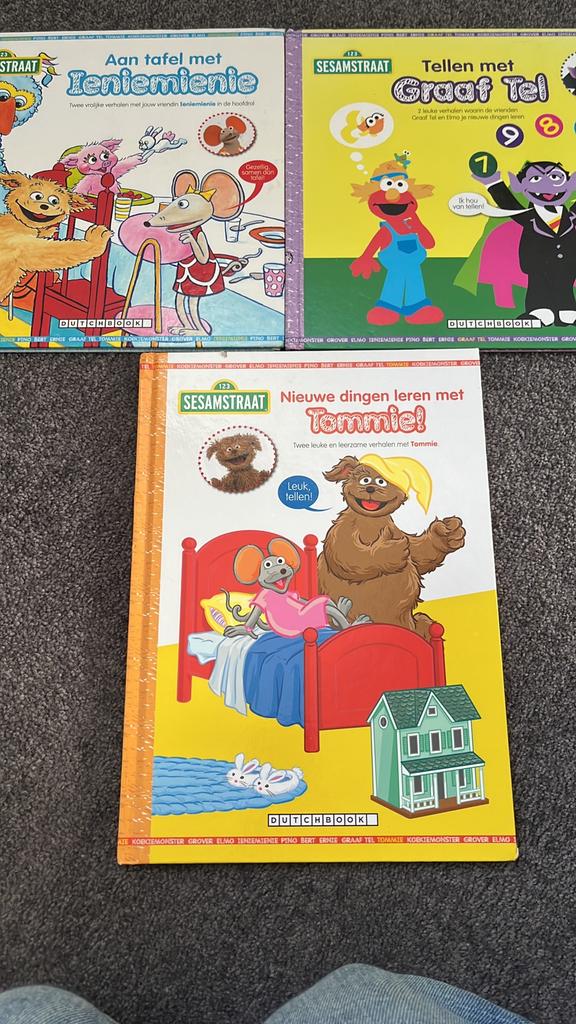 Sesamstraat boeken, Boeken, Ophalen of Verzenden, Zo goed als nieuw, Fictie algemeen