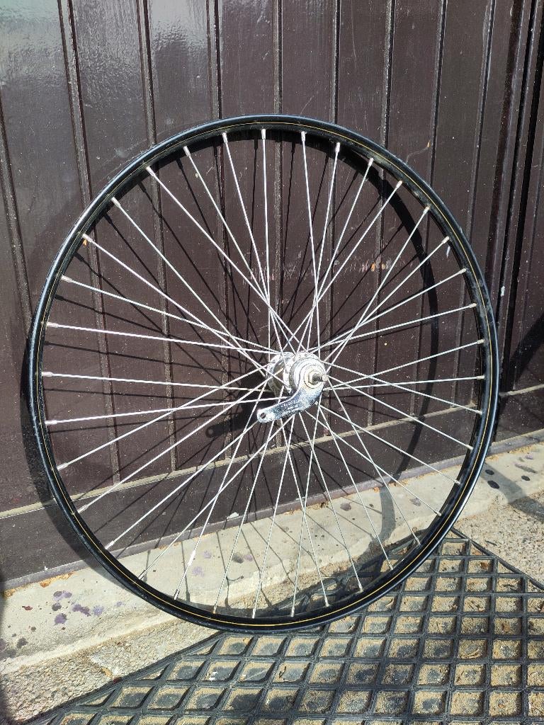28 1 1/2 Achterwiel met terugtraprem, Fietsen en Brommers, Fietsonderdelen, Ophalen of Verzenden, Gebruikt, Wiel, Van Schothorst