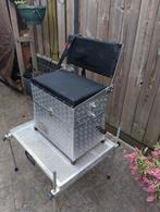 Viskist met rugleuning, Ophalen of Verzenden, Koffer of Tas