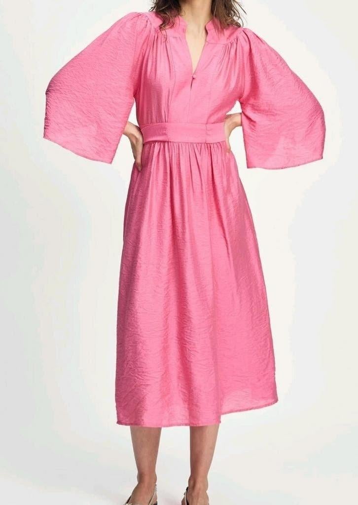 Nieuw POM Amsterdam zomerjurk, Blauw, Maat 42/44 (L), Nieuw, Ophalen of Verzenden