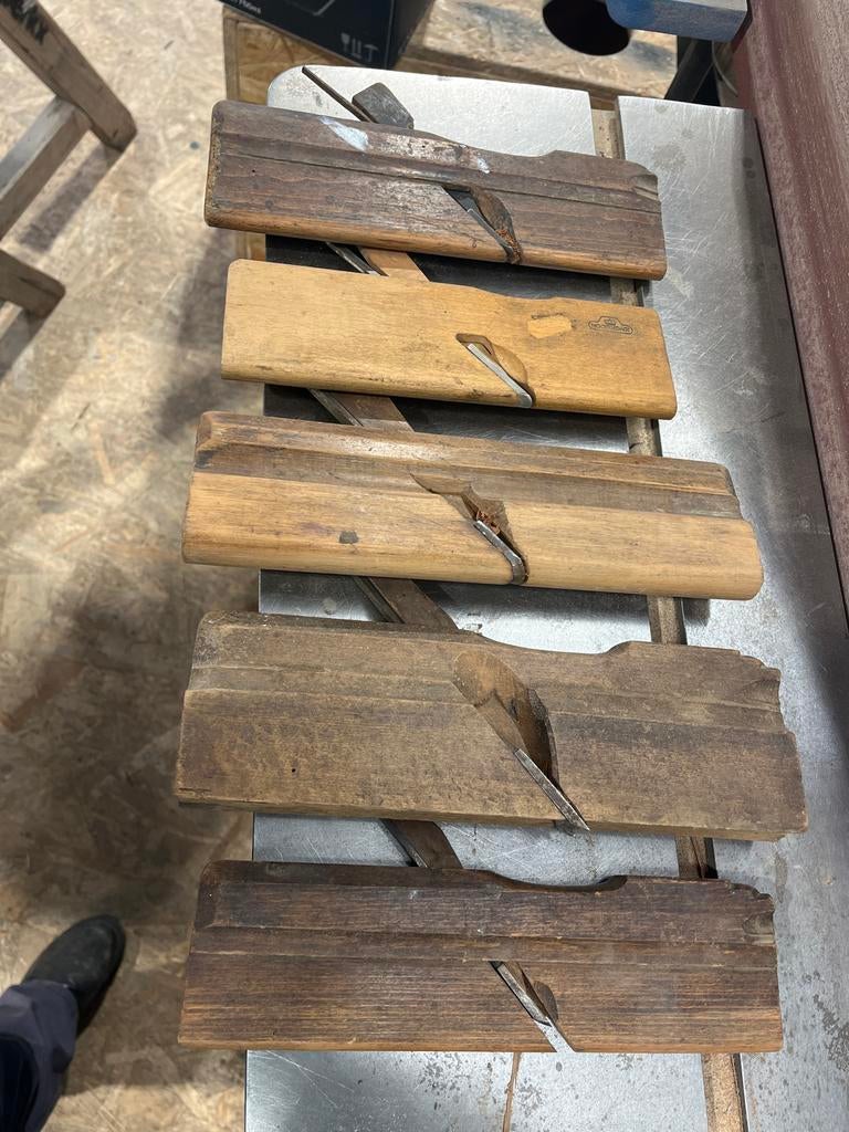 Schaven, 5 stuks, Ophalen, Gebruikt