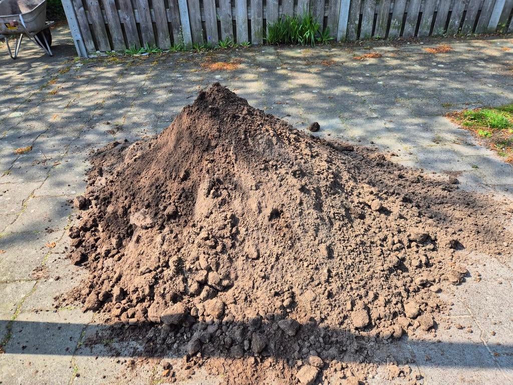 Gratis zwarte grond, Tuin en Terras, Ophalen, Tuinaarde