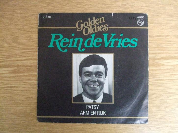 REIN DE VRIES     PATSY / ARM EN RIJK, Cd's en Dvd's, Vinyl Singles, Zo goed als nieuw, Single, Nederlandstalig, 7 inch, Ophalen of Verzenden