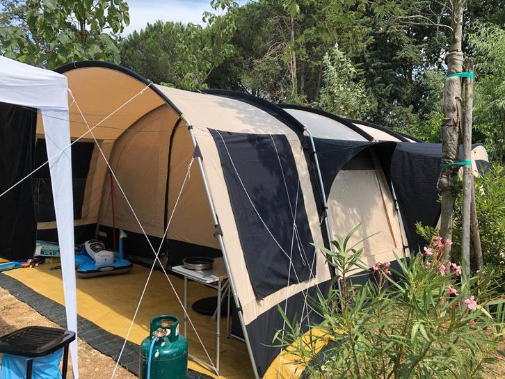 Obelink Amazonas 600 tunneltent voor 6 personen, Caravans en Kamperen, Tenten, tot en met 6, Gebruikt, Ophalen