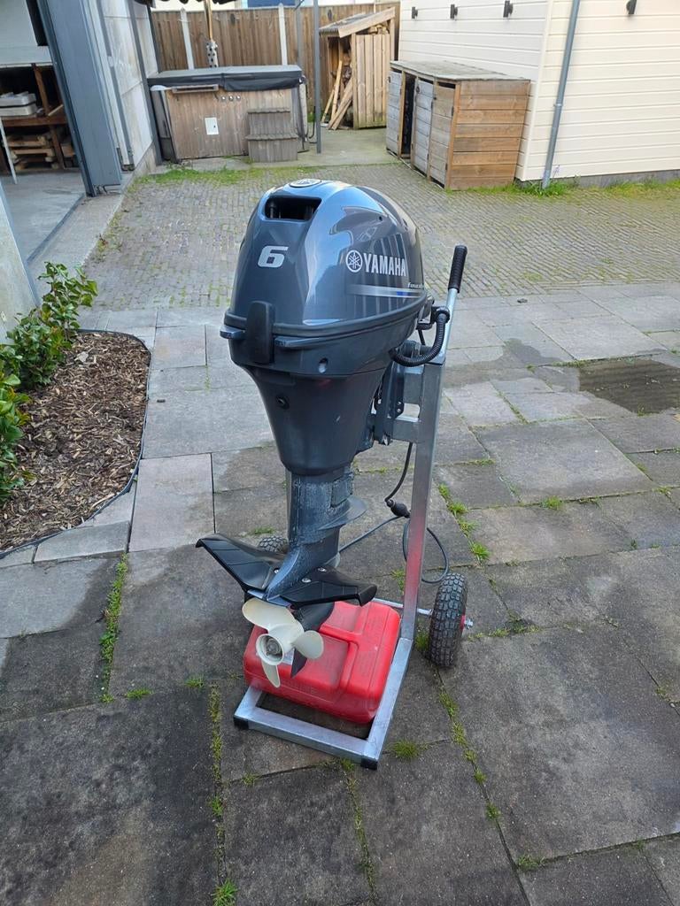 Yamaha 8 pk kortstaart knuppel 2018, Ophalen, Benzine, 5 tot 10 pk