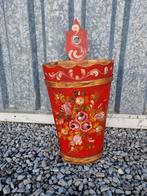 Handgeschilderde houten paraplubak, Ophalen, Gebruikt, Hout