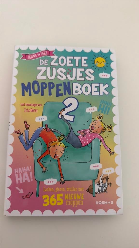 Hanneke de Zoete - De Zoete Zusjes moppenboek 2, Boeken, Ophalen, Fictie algemeen, Zo goed als nieuw, Hanneke de Zoete