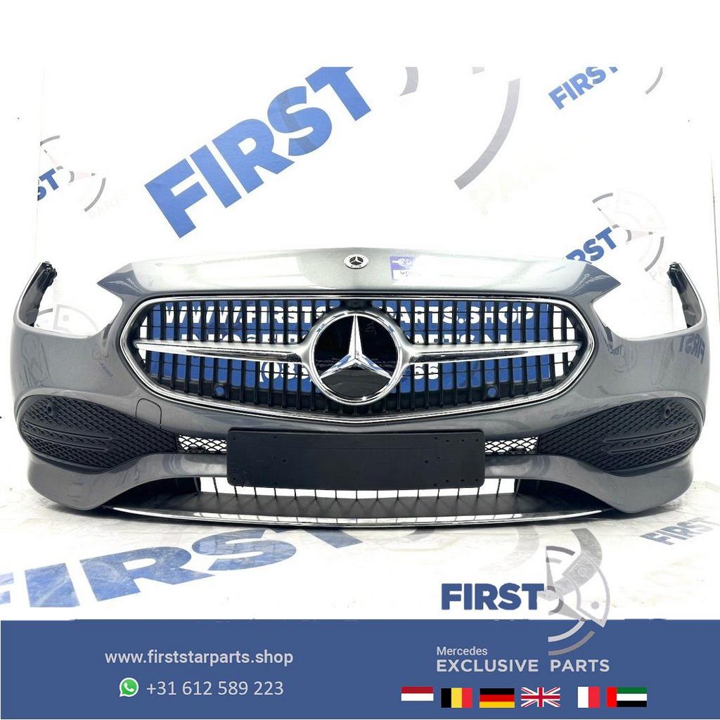 BUMPER W206 COMPLEET C KLASSE A2068858503 COMPLETE VOORBUMPE, Gebruikt, -, Voor, Ophalen of Verzenden