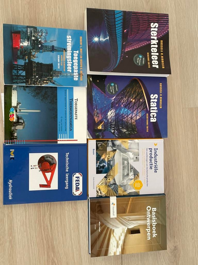 Studieboeken (werktuigbouwkunde), Boeken, Ophalen of Verzenden, Beta, Zo goed als nieuw, HBO
