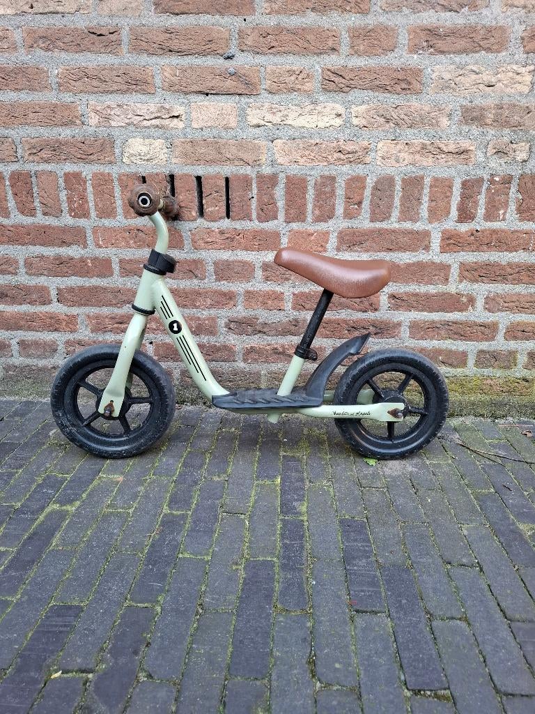 Loopfiets Bandits & Angels, Kinderen en Baby's, Speelgoed | Buiten | Voertuigen en Loopfietsen, Ophalen, Gebruikt, Loopfiets