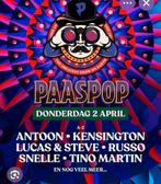 2 paaspop kaarten do 2 april, Tickets en Kaartjes, Evenementen en Festivals, Twee personen