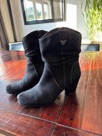 Tamaris enkellaarsjes maat 40, Ophalen of Verzenden, Zo goed als nieuw, Zwart