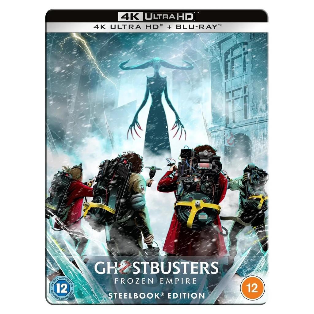 Ghostbusters Frozen Empire STEELBOOK 4K UHD Blu-Ray UK NLO, Cd's en Dvd's, Blu-ray, Ophalen of Verzenden, Nieuw in verpakking