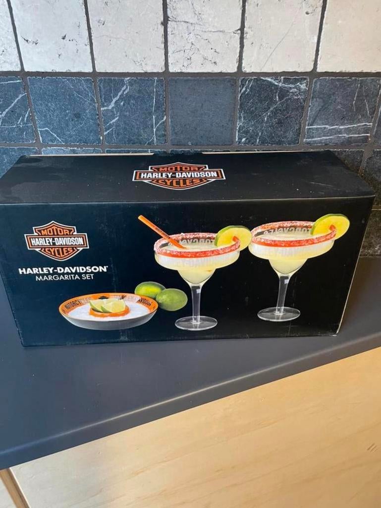 Harley davidson margarita set, Ophalen, Nieuw