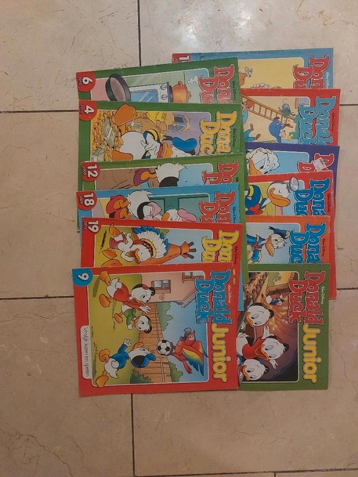 12 x DOnald Duck junior, Boeken, Strips | Comics, Zo goed als nieuw, Eén comic, Amerika, Ophalen of Verzenden