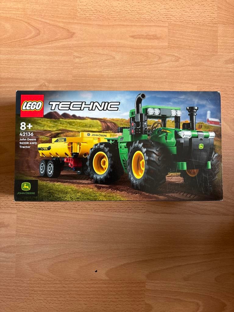 Lego Technic 42136 John Deere 9620R 4WD Tractor Nieuw, Kinderen en Baby's, Speelgoed | Duplo en Lego, Ophalen, Nieuw, Complete set