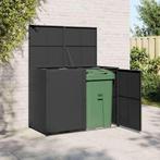 Containerberging dubbel poly rattan zwart GRATIS BEZORGD!, Kunststof, 1 tot 2 meter, Nieuw, Nvt