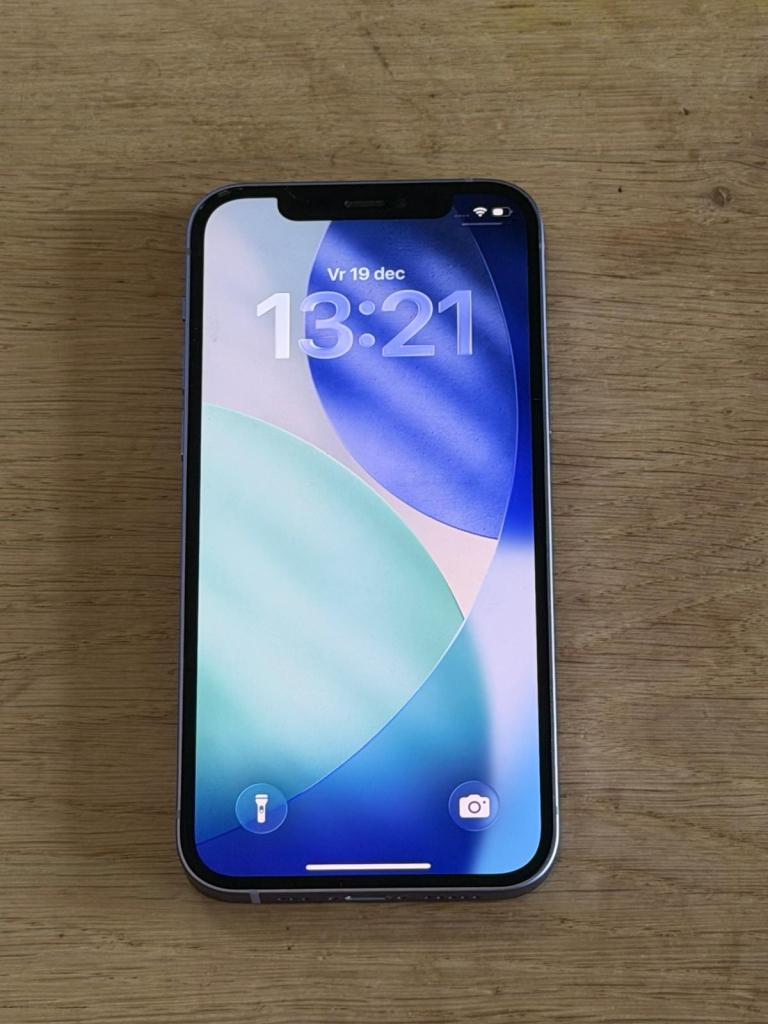 Prachtige iPhone 12 Purple 128GB, met 100% batterijconditie!, Telecommunicatie, Mobiele telefoons | Apple iPhone, 128 GB, Apple