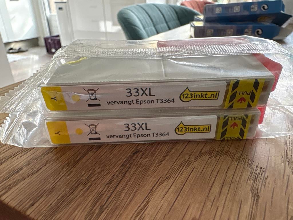 9x inktcartridge Epson 33XL (huismerk), Ophalen of Verzenden, Nieuw, Cartridge