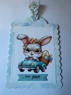 Groot label pasen konijn 2, Ophalen of Verzenden, Zo goed als nieuw, Overige thema's