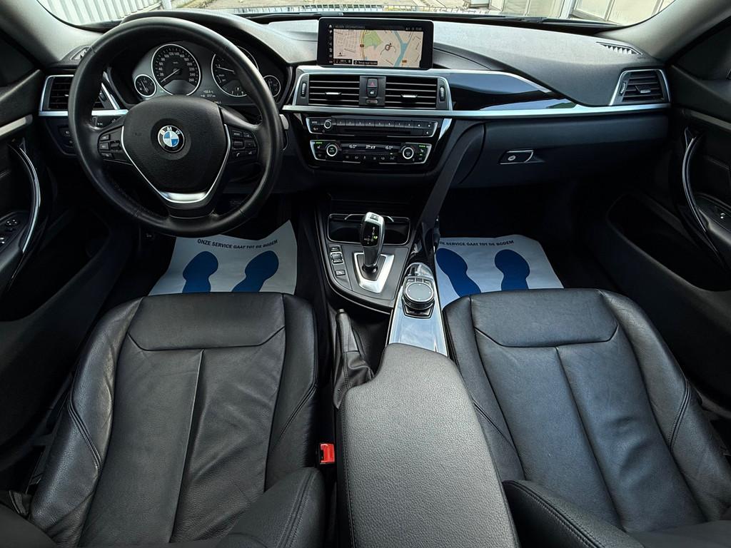 BMW 4-serie Gran Coupé 418i High Executive - PANORAMADAK -, Auto's, Automaat, Gebruikt, Zwart, 19 km/l