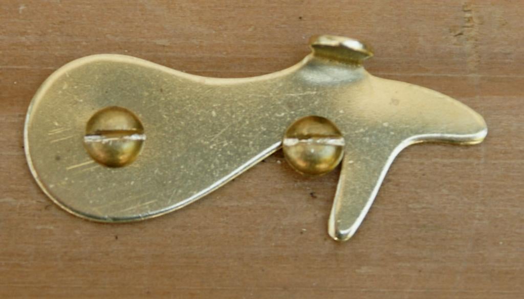 Kastdeur sluiting (deur haakje) voor Friese klok va. € 2,50, Antiek en Kunst, Antiek | Klokken, Ophalen of Verzenden