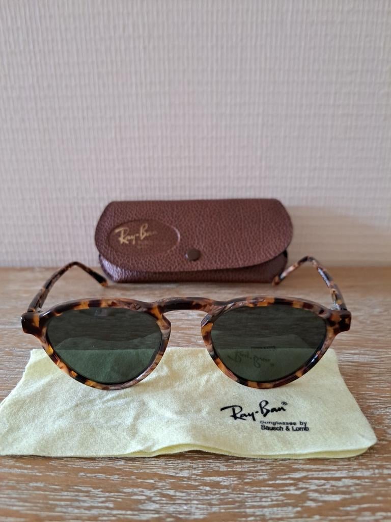 Ray-Ban vintage zonnebril Gatsby style 7 W1519, Ophalen of Verzenden, Zo goed als nieuw, Bruin, Ray-Ban