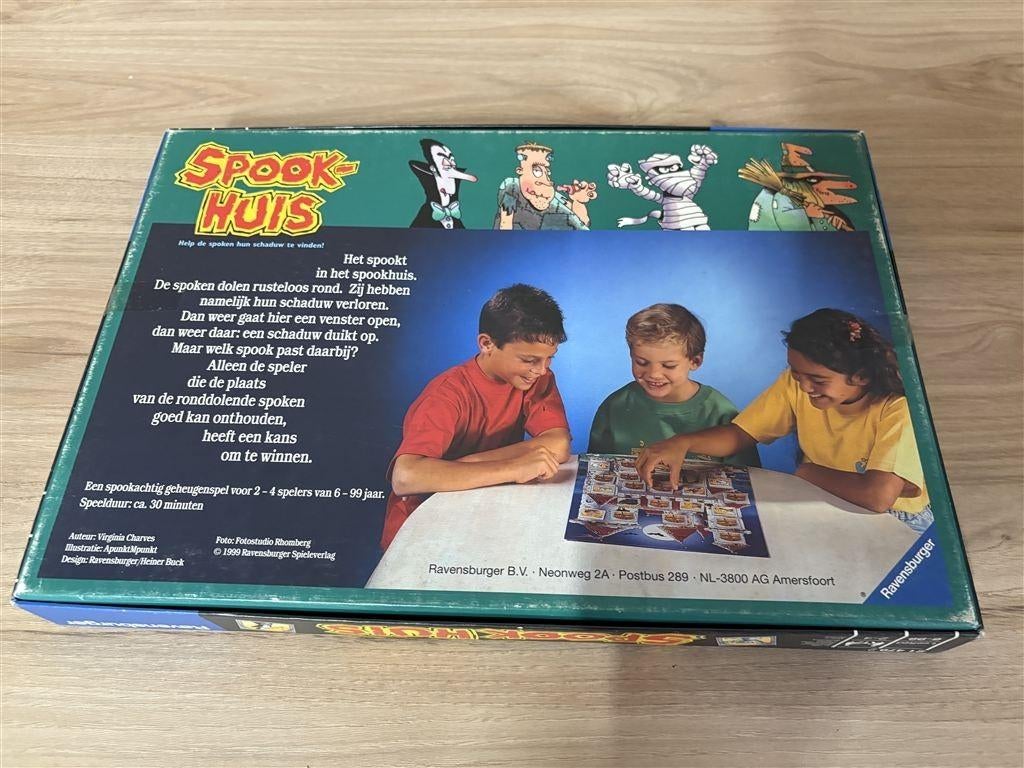 spookhuis - s4242, Hobby en Vrije tijd, Gezelschapsspellen | Bordspellen, Verzenden, Zo goed als nieuw