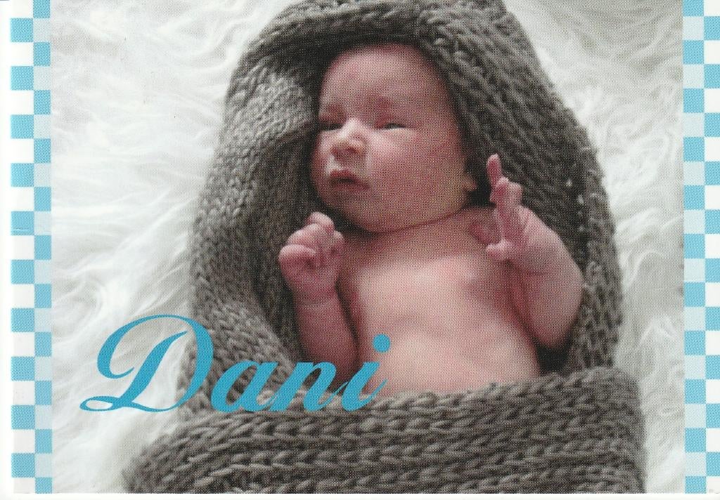 kaartencollectie  Dani, Ophalen of Verzenden, 2000 tot heden, Geboortekaartje