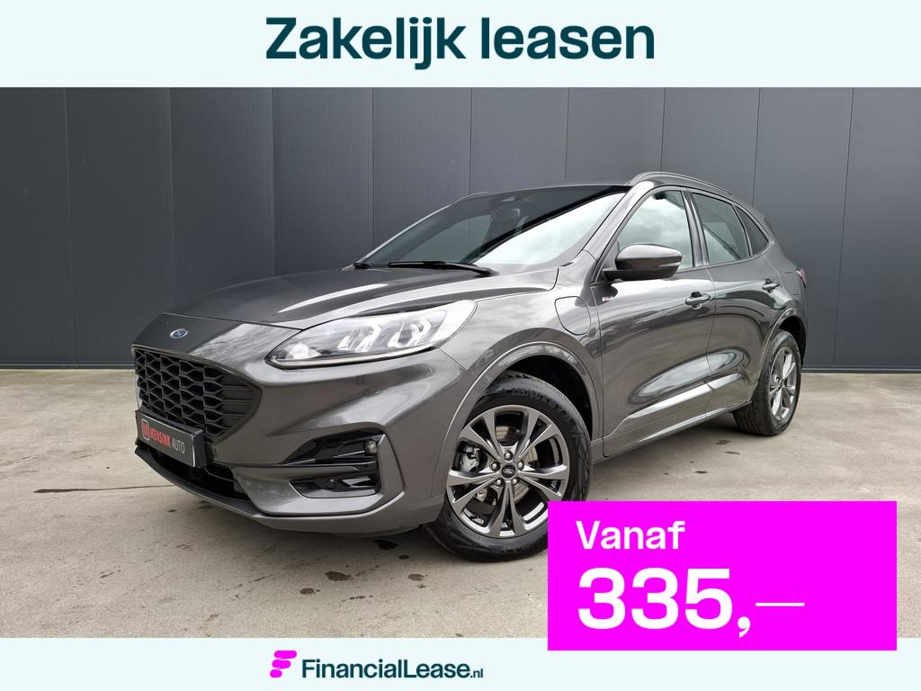 Ford Kuga 2.5 PHEV ST Line 1e EIGENAAR CAMERA CRUISE ECC XEN, Gebruikt, 4 cilinders, Bedrijf, Hybride Elektrisch/Benzine