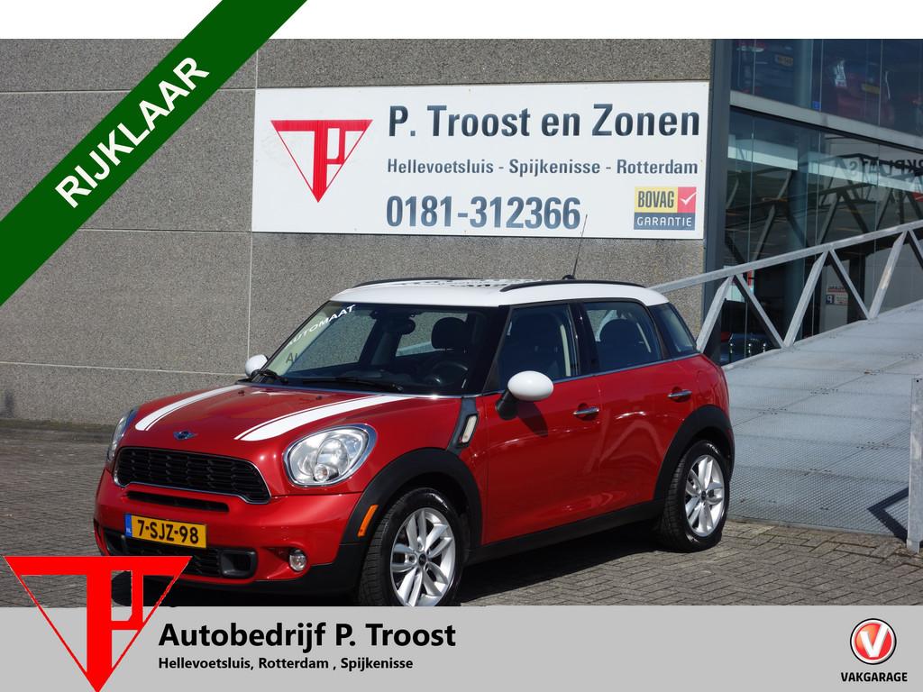 MINI Countryman 1.6 Cooper S ALL4 Chili AUTOMAAT/ CLIMA-AIRC, Gebruikt, Leder, Vierwielaandrijving, 184 pk