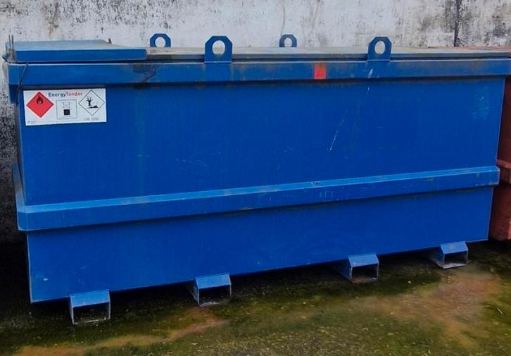 Mobiele Dieseltank 3000ltr, Zakelijke goederen, Machines en Bouw | Overig, Ophalen of Verzenden