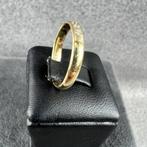 Gouden ring | 14K* | 2,01gr | bandring brilj | 404080, Ophalen of Verzenden, Dame, Goud, Goud