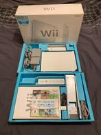 Wii set met doos, 2 Controllers & Wii Sports game, Spelcomputers en Games, Spelcomputers | Nintendo Wii, Ophalen of Verzenden