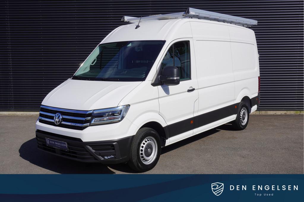 Volkswagen Crafter 140pk Automaat L3H3/L2H2 LED Navigatie Tr, Stof, Zwart, 4 cilinders, Volkswagen
