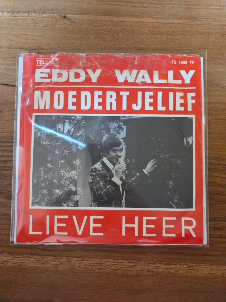 Eddy Wally - Moedertjelief, Gebruikt, 7 inch, Single, Ophalen of Verzenden