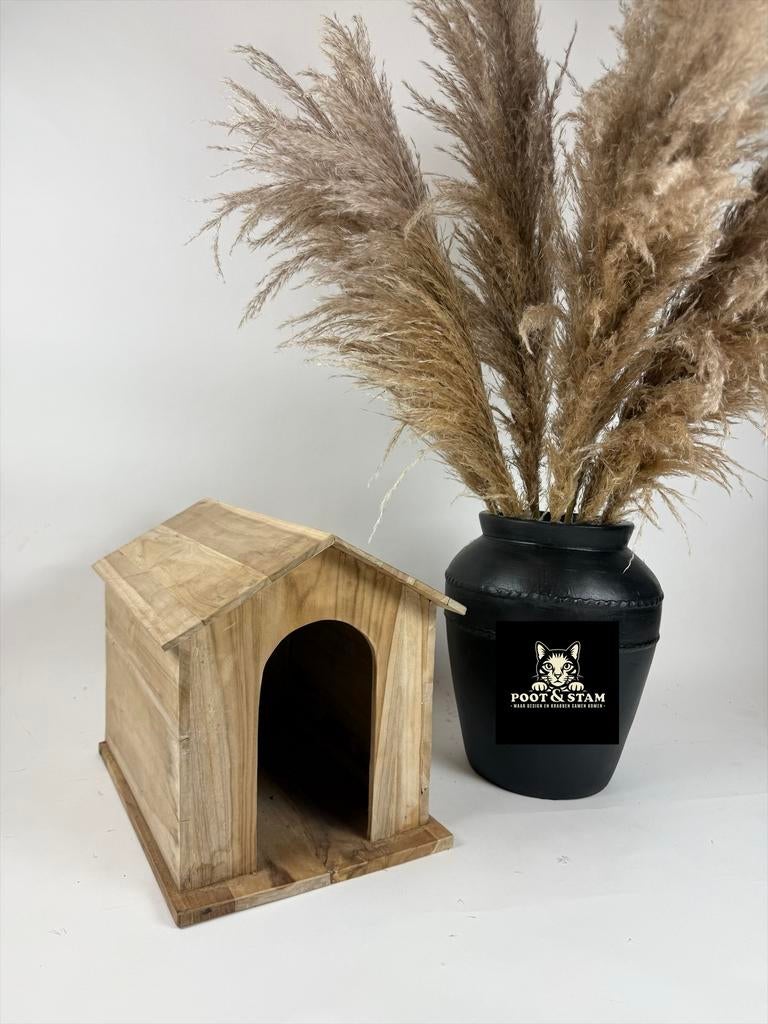 Katten huisje voor binnen en buiten, Ophalen of Verzenden