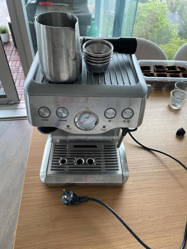 Solis/Sage Caffespresso Pro Espresso Machine 117, Witgoed en Apparatuur, Koffiezetapparaten, Zo goed als nieuw, Gemalen koffie
