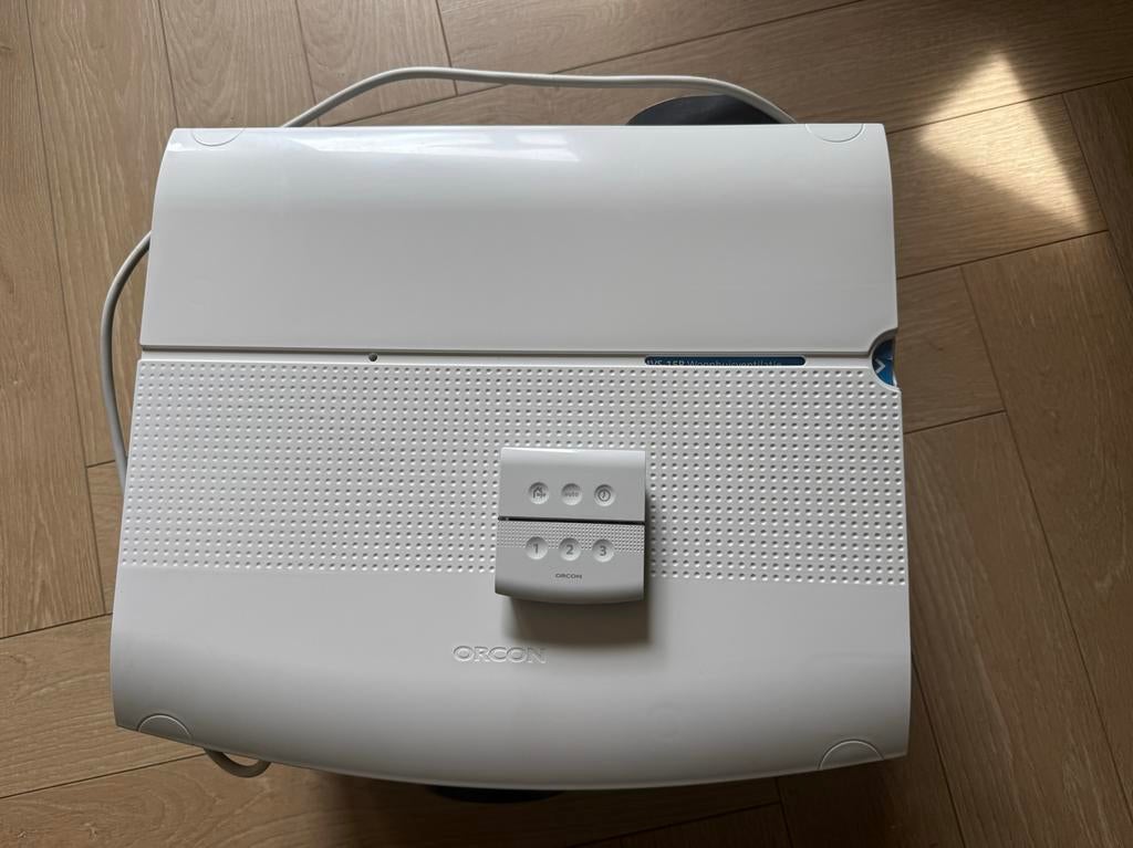 Orcon MVS-15RH Ventilator en Rf bediening vocht sensor, Ophalen of Verzenden, Gebruikt, Ventilator
