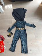 Batman verkleedpak maat 128 met cape en masker, Ophalen of Verzenden, Gebruikt, 122 t/m 128, Jongen
