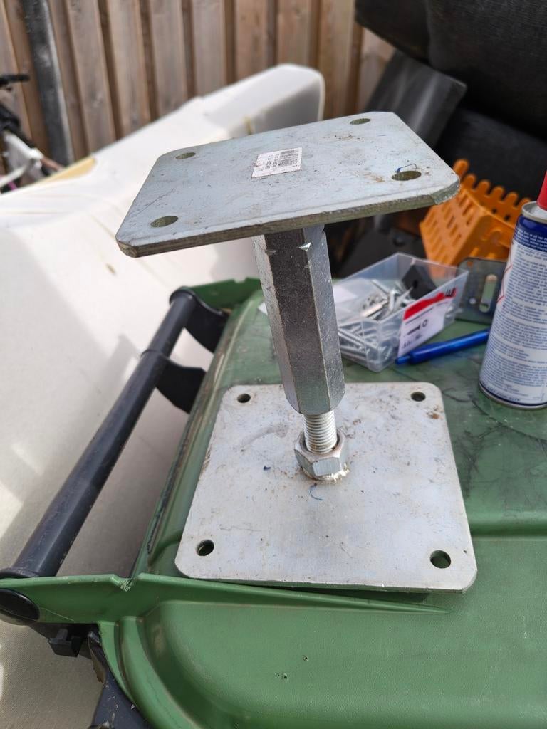 Paal dragers 3x, Tuin en Terras, Palen, Balken en Planken, Ophalen of Verzenden, Palen