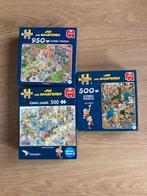 3 Jan van Haasteren legpuzzels, Ophalen of Verzenden, 500 t/m 1500 stukjes, Gebruikt, Legpuzzel