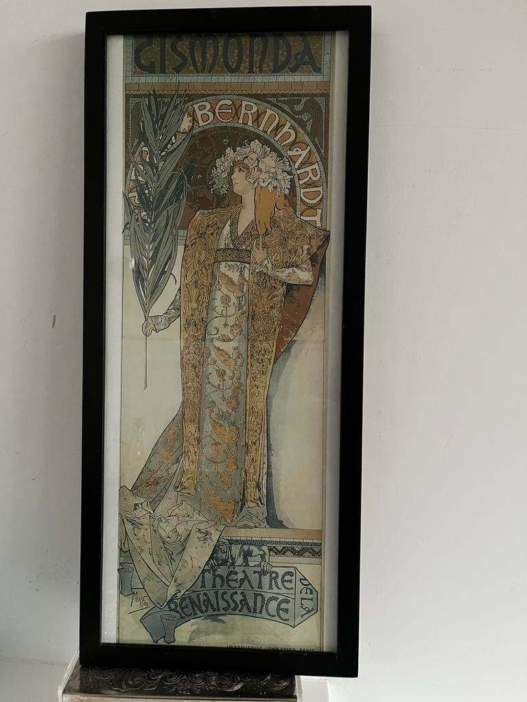 ALPHONSE MUCHA. —. SARAH BERNHARDT., Ophalen of Verzenden