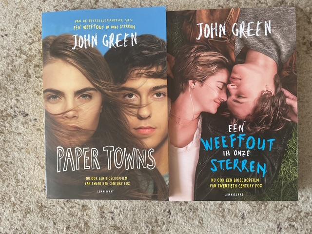 2 boeken Thrillers van John Green, Ophalen of Verzenden, Zo goed als nieuw, John Green, Europa overig