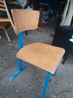 Diverse houten Schoolstoel, Ophalen, Bruin, Eén