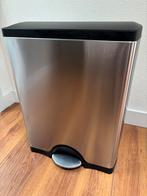 Rvs Vuilnisbak SimpleHuman, Ophalen, Gebruikt