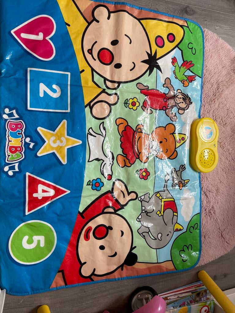 Bumba muziek mat, Kinderen en Baby's, Speelgoed | Babyspeelgoed, Ophalen of Verzenden, Gebruikt, Speelkleed, Met geluid