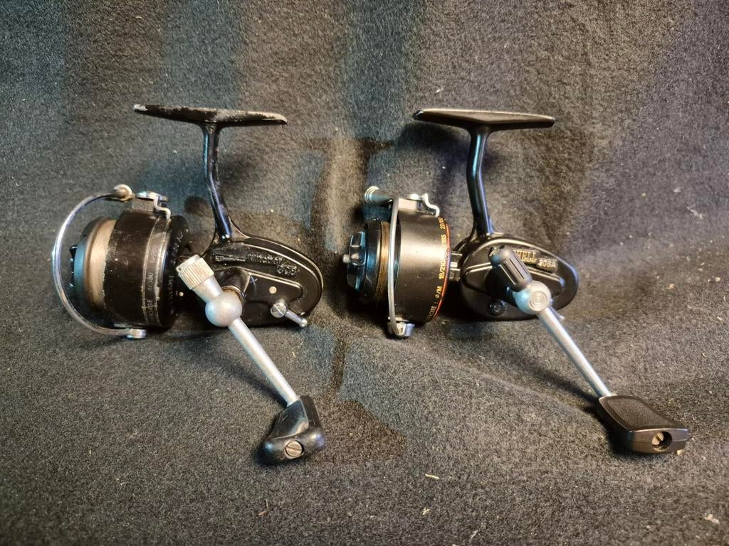 Set van 2 Vintage Mitchell Vismolens - Ball Bearing, Watersport en Boten, Ophalen of Verzenden, Gebruikt, Molen